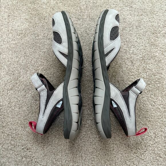 Merrell Siren Wrap Q2 Sandals Womens 9 Aluminum Gray Mary Jane Slingback Hiking - Picture 3 of 10